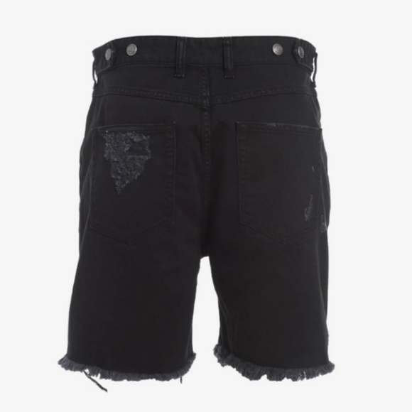 NWT Revolve SER.O.YA JACK DISTRESSED VINTAGE STRAIGHT SHORTS - Picture 3 of 7